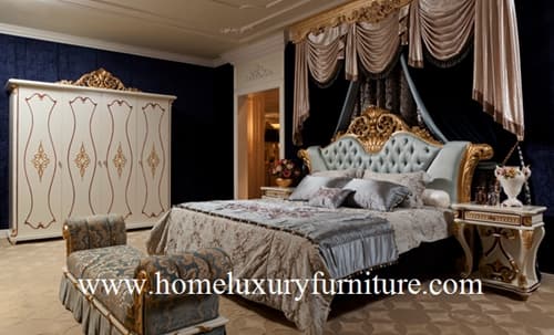 Classical Bed wood Bed  bedroom furniture